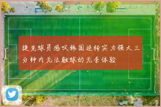 捷克球员感叹韩国逆转实力强大三分钟内无法触球的无奈体验